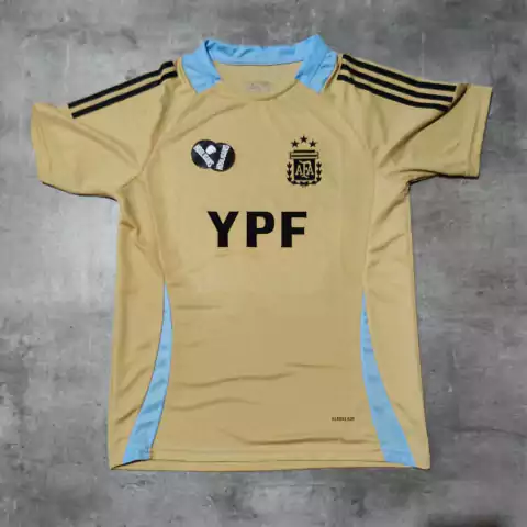 Camiseta AFA Copa America entrenamiento beige