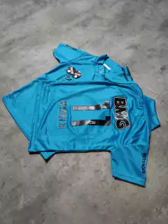 Camiseta Santos Neymar suplente celeste niño - comprar online