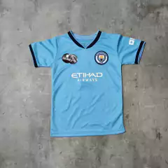 Camiseta Manchester City titular Haaland 2025 niño