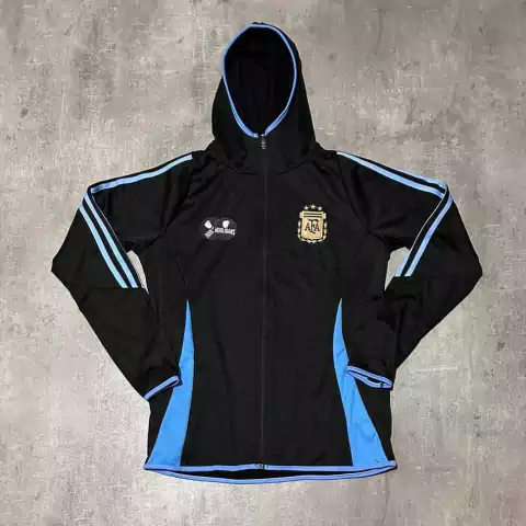 Campera AFA Seleccion negra con capucha