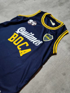 Musculosa Boca Quilmes azul oscura - comprar online