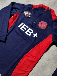 Buzo San Lorenzo medio cierre azul oscuro niño - comprar online