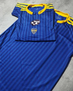 Camiseta Boca Terrace Icon azul rayada 2026 - Hooligans Bahía