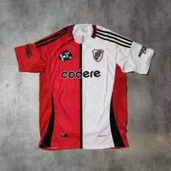Camiseta River Codere bicolor 2025 alternativa niño