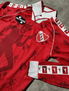 Camiseta Independiente diablos roja manga larga retro - tienda online