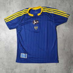 Camiseta Boca Terrace Icon azul rayada 2026