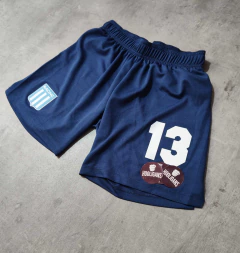 Short Racing azul Pax - comprar online