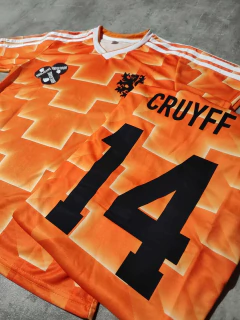 Camiseta Holanda retro 1988 - Hooligans Bahía