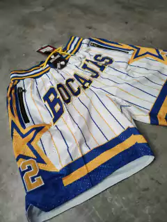 Short Boca blanco importado - Hooligans Bahía