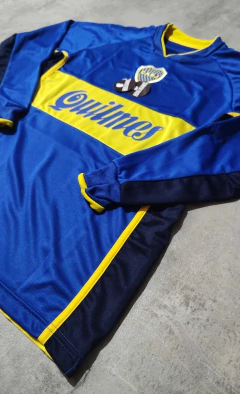 Camiseta Boca Quilmes 2001 manga larga retro - Hooligans Bahía