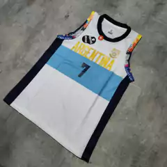 Musculosa Argentina Campazzo blanca premium - comprar online