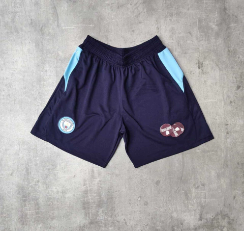 Short Manchester City azul premium