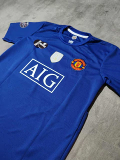 Camiseta Manchester United azul Tevez retro - comprar online