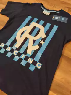 Remera estampa Racing oficial niño - comprar online