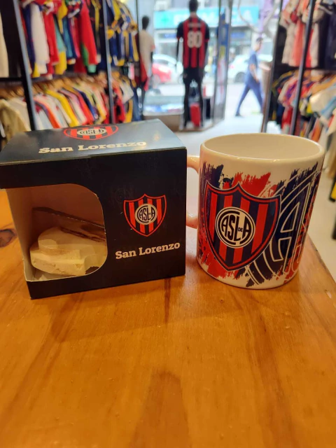 Taza con caja San Lorenzo
