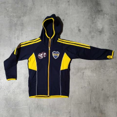 Campera Boca azul oscura lineas amarillas 2026 niño en internet