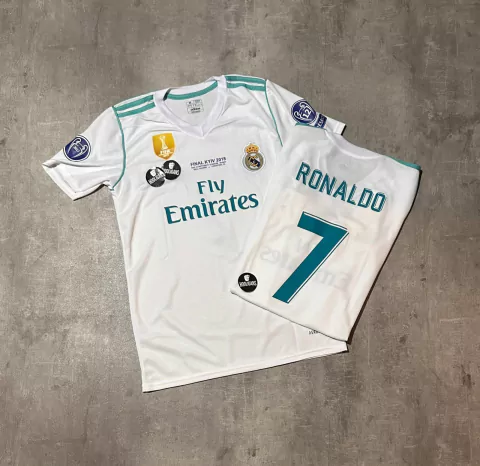 Camiseta Real Madrid Cristiano Ronaldo retro blanca
