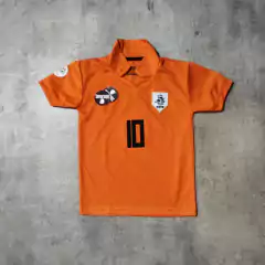 Camiseta Holanda retro titular niño