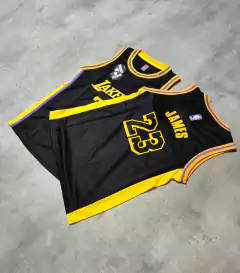 Musculosa NBA Lakers negra niño - comprar online