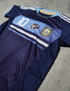 Camiseta AFA 2011 Messi suplente azul retro - comprar online