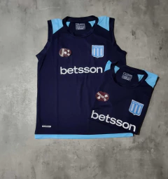 Musculosa Racing azul oscuro Betsson en internet