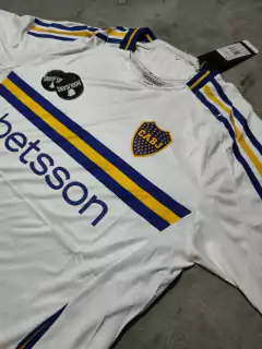 Camiseta Boca suplente 2025 blanca importada - comprar online