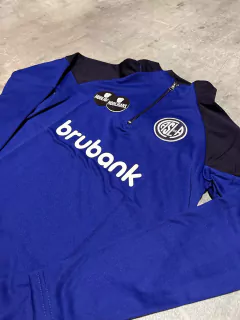 Buzo San Lorenzo medio cierre azul niño - comprar online