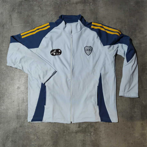 Campera Boca celeste talle especial