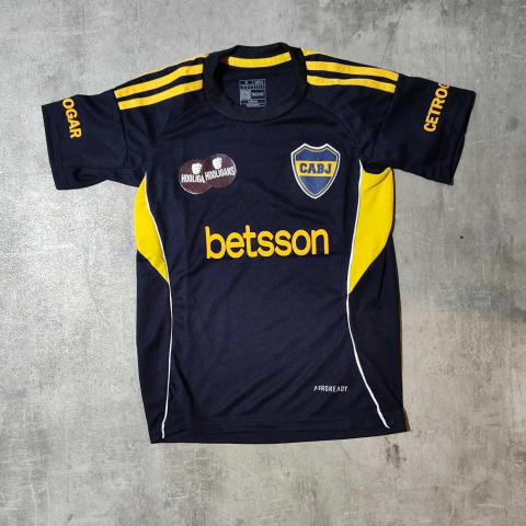 Camiseta Boca Betsson entrenamiento azul oscura 2026 niño - comprar online