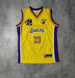 Musculosa NBA Lakers amarilla