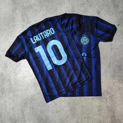 Camiseta Inter titular Lautaro 2026 niño - Hooligans Bahía