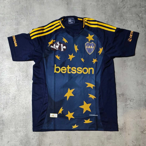 Camiseta Boca suplente estrellas