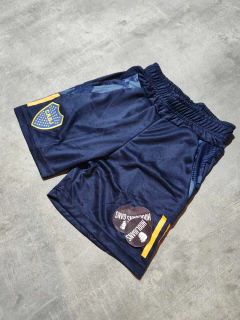 Short Boca azul oscuro niño en internet