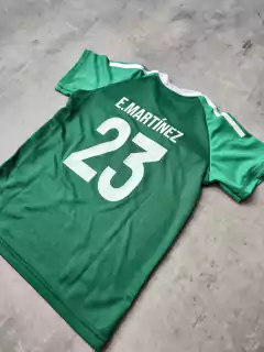 Camiseta AFA Seleccion Dibu Martinez verde aniversario 50 años niño - comprar online