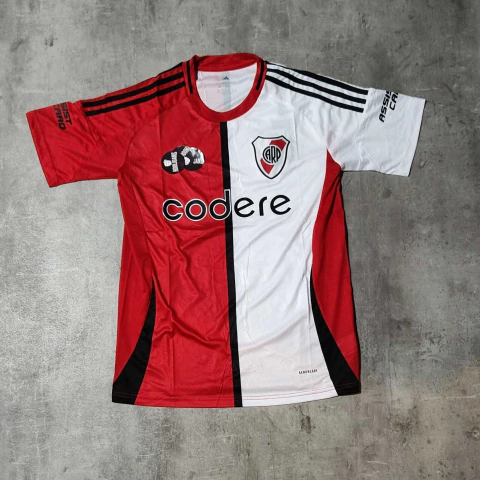 Camiseta River Bicolor suplente importada 2025