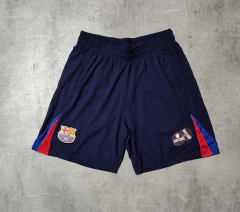 Short Barcelona azul y rojo premium