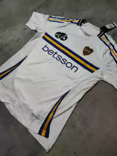 Camiseta Boca suplente 2025 blanca importada - tienda online