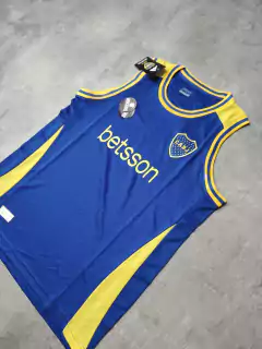 Musculosa Boca Betsson azul clara - comprar online