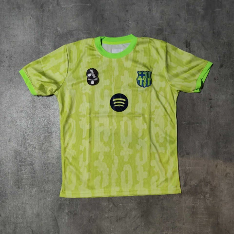 Camiseta Barcelona Lamine Yamal verde suplente