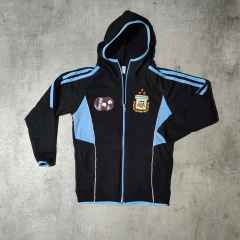 Campera AFA Seleccion negra niño copa america con capucha - comprar online