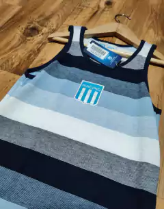 Musculosa Racing Niño Rayada - comprar online