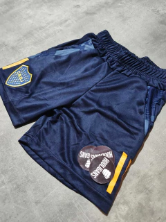 Short Boca azul oscuro niño - comprar online