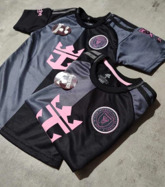 Camiseta Inter de Miami negra Messi 2026 niño - Hooligans Bahía