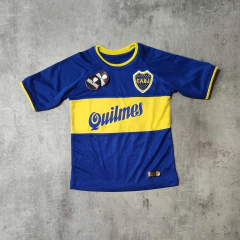 Camiseta Boca Quilmes 2000 niño retro