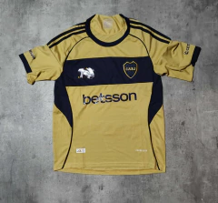 Camiseta Boca Betsson suplente dorada 2026 niño
