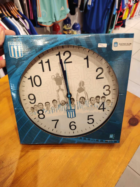 Reloj de pared Racing oficial