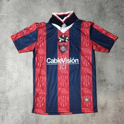 Camiseta San Lorenzo 1997 Cablevision retro