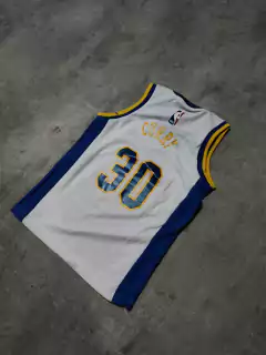Musculosa NBA Golden State blanca Curry niño - comprar online