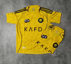 Camiseta Al Nassr Cristiano Ronaldo amarilla KAFD 2026