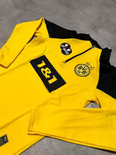 Buzo Borussia medio cierre amarillo niño - comprar online
